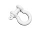 Steinjager 3/4-Inch D-Ring Shackle; Cloud White