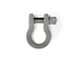 Steinjager 3/4-Inch D-Ring Shackle; Gray Hammertone