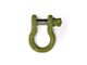 Steinjager 3/4-Inch D-Ring Shackle; Locas Green