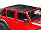 JTopsUSA Mesh Shade Top; Black (18-22 Jeep Wrangler JL 4-Door)