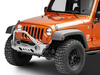 Artec Industries NightHawk Front Bumper with Mid-Tube Stinger (07-18 Jeep Wrangler JK)