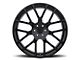 Black Rhino Kunene Gloss Black Wheel; 22x9.5 (97-06 Jeep Wrangler TJ)