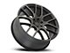 Black Rhino Kunene Matte Black Dart Tint Milled Wheel; 20x9 (97-06 Jeep Wrangler TJ)