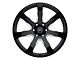 Black Rhino Mozambique Gloss Black Milled Wheel; 18x8.5 (87-95 Jeep Wrangler YJ)