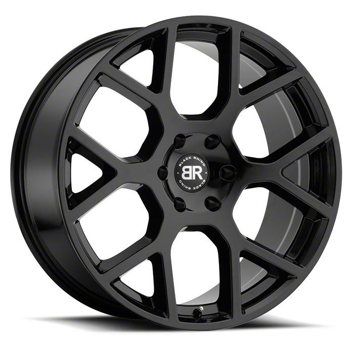 Black Rhino Tembe Gloss Black Wheel; 22x9.5 (84-01 Jeep Cherokee XJ)