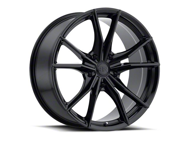 Black Rhino Zion Gloss Black Wheel; 18x8.5 (84-01 Jeep Cherokee XJ)
