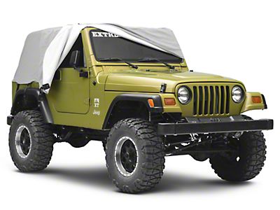 Jeep Wrangler Waterproof Cab Cover; Gray (92-06 Jeep Wrangler YJ & TJ,  Excluding Unlimited)
