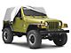 Smittybilt Water Resistant Cab Cover with Door Flaps; Gray (92-06 Jeep Wrangler YJ & TJ)