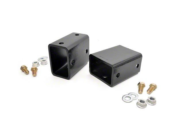 Rough Country Rear Bump Stop Extension Kit for 3 to 6-Inch Lift (07-18 Jeep Wrangler JK)