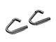 Rough Country Solid Steel Front Grab Handles; Black (07-18 Jeep Wrangler JK)