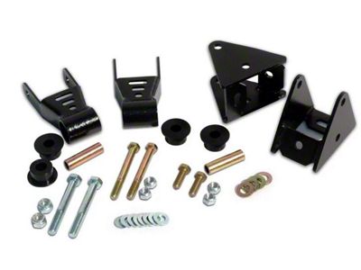 Rough Country Front Shackle Reversal Kit (87-95 Jeep Wrangler YJ)