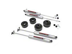 Rough Country 1.75-Inch Suspension Lift Kit with Shocks (07-18 Jeep Wrangler JK)