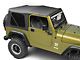 Rough Country Replacement Soft Top; Black Denim (97-06 Jeep Wrangler TJ w/ Full Steel Doors, Excluding Unlimited)