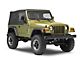 Rough Country Replacement Soft Top; Black Denim (97-06 Jeep Wrangler TJ w/ Half Steel Doors, Excluding Unlimited)