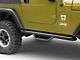 Rough Country Wheel to Wheel Nerf Side Step Bars; Black (97-06 Jeep Wrangler TJ, Excluding Unlimited)