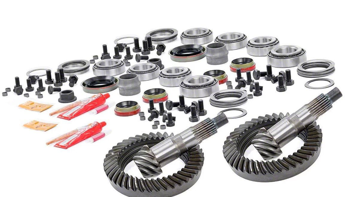 Rough Country Jeep Wrangler Dana 30F/35R Ring Gear and Pinion Kit w/  Install Kit 4.88 Gears 303035488 (97-06 Jeep Wrangler TJ)