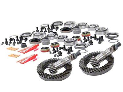 Rough Country Dana 30 Front Axle/35 Rear Axle Ring and Pinion Gear Kit with Install Kit; 4.88 Gear Ratio (97-06 Jeep Wrangler TJ)
