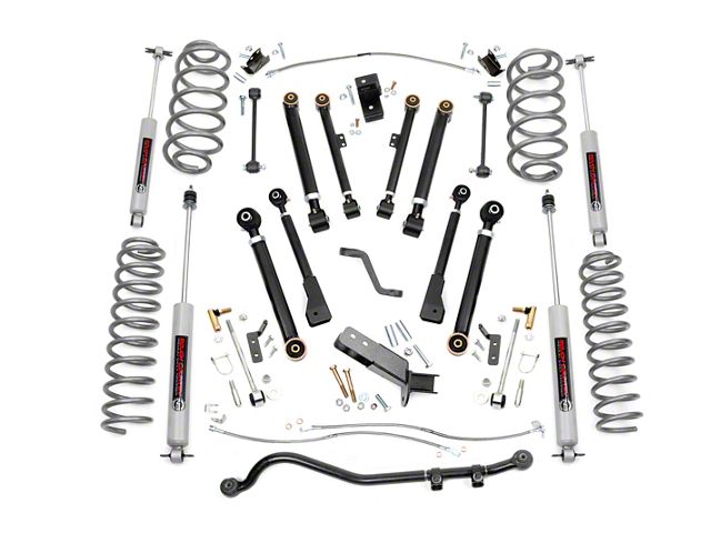 Rough Country 6-Inch X-Series Suspension Lift Kit (97-06 Jeep Wrangler TJ)