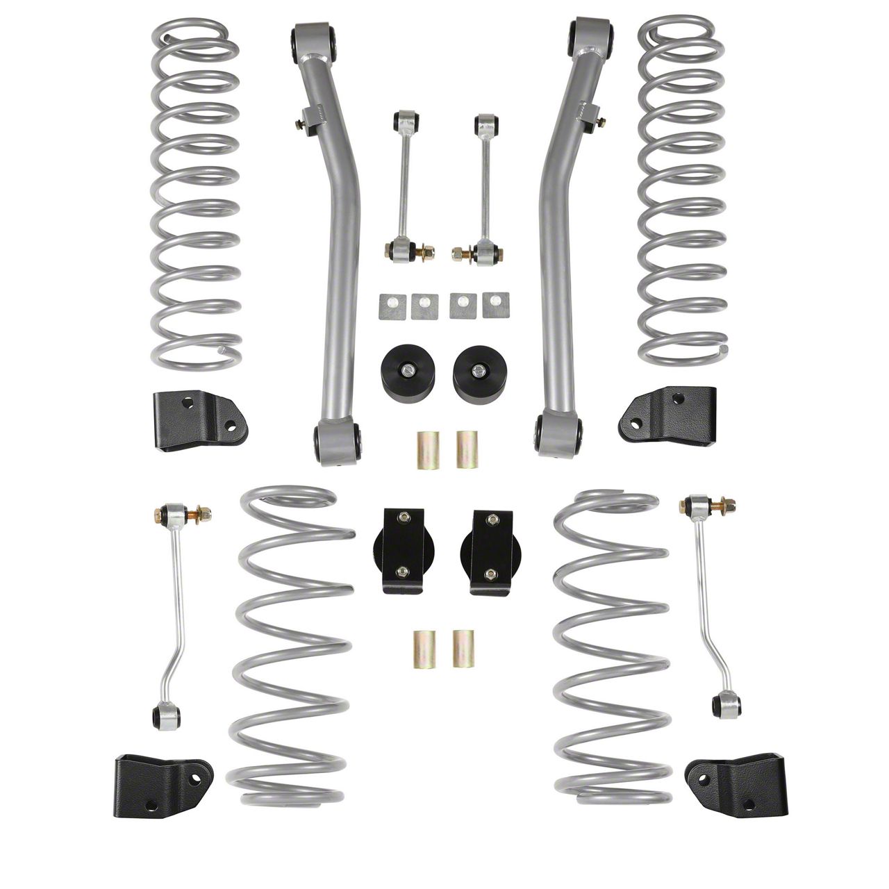 Rubicon Express 2.50-Inch Super-Ride Suspension Lift Kit with Shock Extensions (18-22 Jeep Wrangler JL 4-Door)