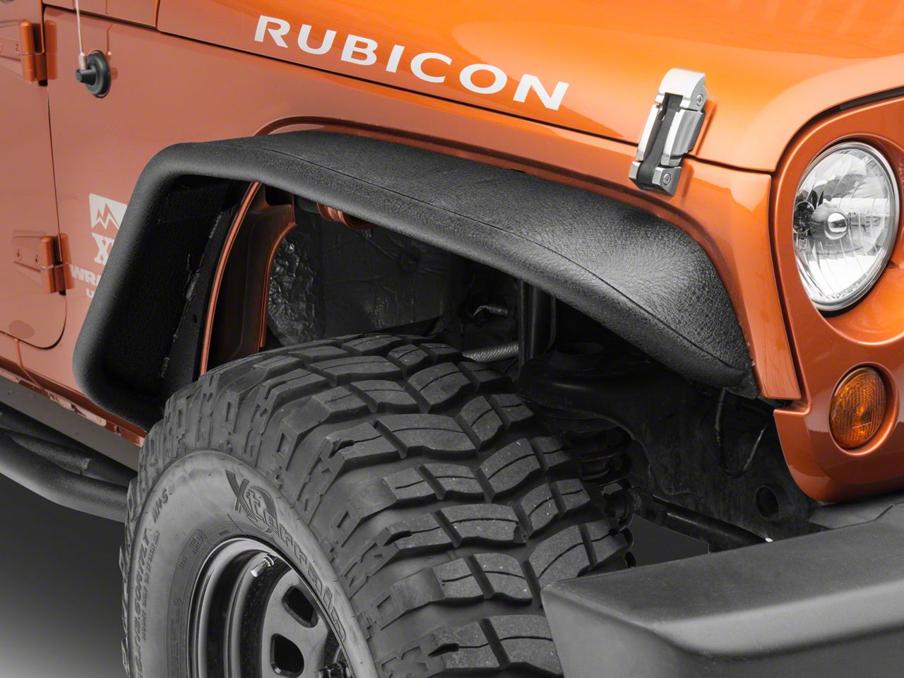 Barricade Jeep Wrangler Tubular Fender Flares J125976 (07-18 Jeep