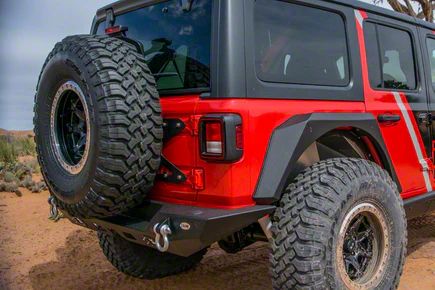 DV8 Offroad AHJP-01 Jeep Wrangler (JK/JL) Bolt-On Hitch with Lights