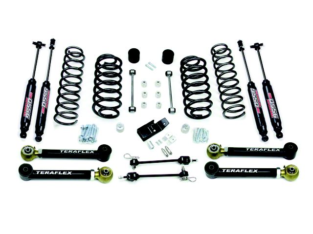 Teraflex 3-Inch Suspension Lift Kit with Shocks and Control Arms (97-06 Jeep Wrangler TJ)