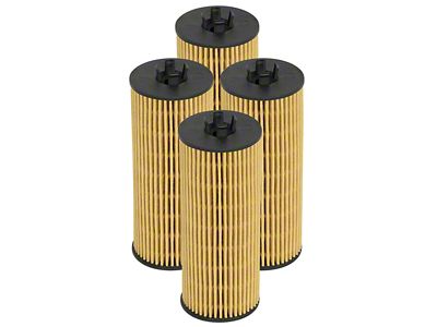 AFE Pro GUARD D2 Oil Filter; Set of Four (11-13 3.6L Jeep Grand Cherokee WK2)