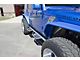 N-Fab Cab Length Podium Nerf Side Step Bars; Polished Stainless (07-18 Jeep Wrangler JK 4-Door)