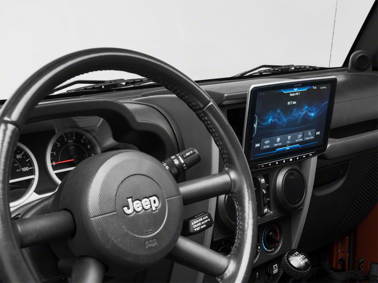 Alpine Jeep Wrangler Halo9 Multimedia Receiver iLX-F309 (07-18 Jeep  Wrangler JK)