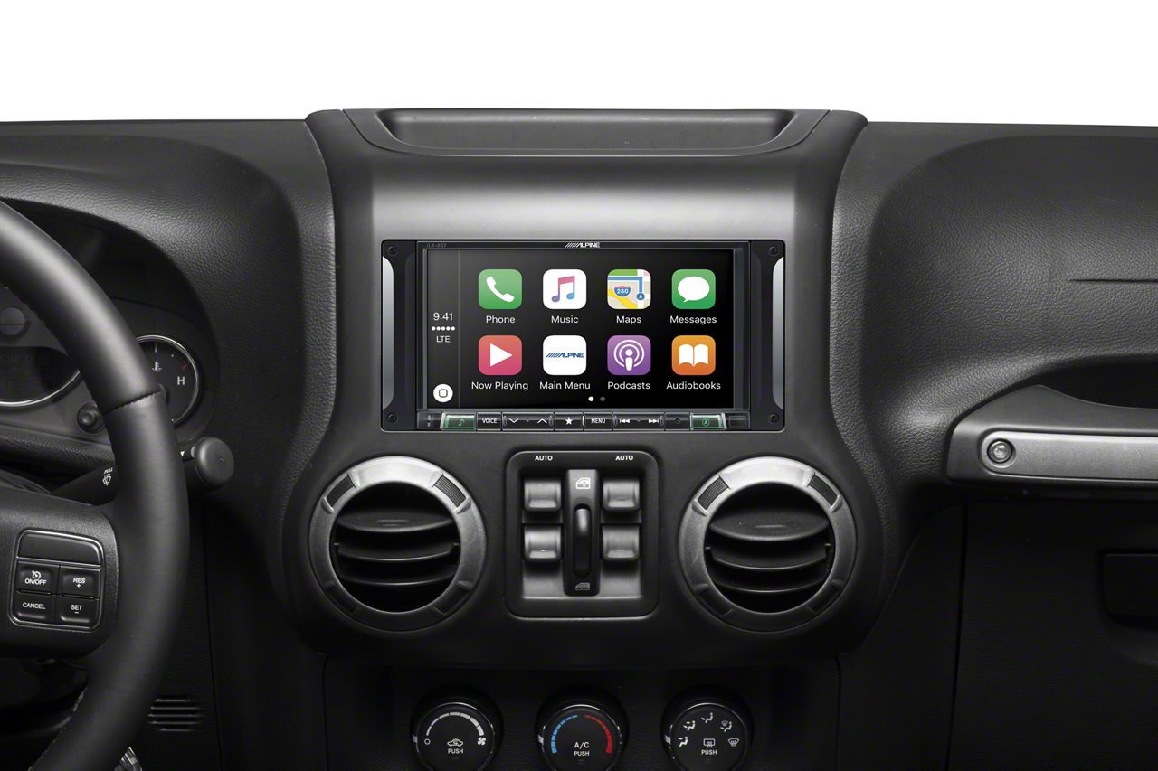 2011 jeep wrangler double din dash kit