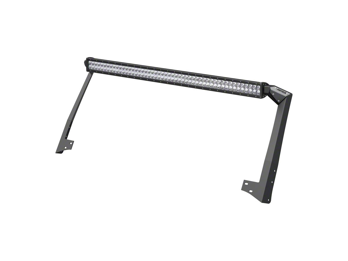 Roof Upper & Lower Steel Mount Bracket For Jeep YJ Wrangler 50inch LED Light Bar 