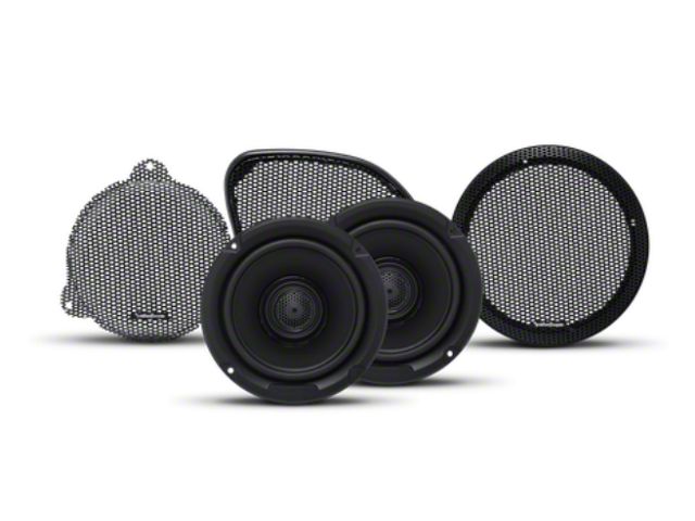 Rockford Fosgate 7 Speaker Element System Upgrade (07-18 Jeep Wrangler JK)