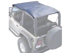 Rugged Ridge Roll Bar Top Header; Black Diamond (97-06 Jeep Wrangler TJ)
