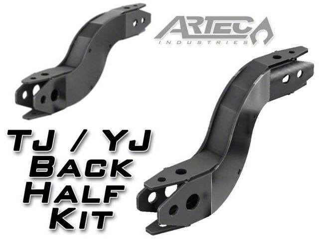 Artec Industries Back Half Frame Kit (87-06 Jeep Wrangler YJ & TJ)