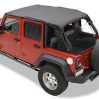 Jeep JK Bikini Tops, Windjammers, and Dusters (2007-2015 Wrangler ...