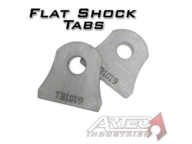 Artec Industries Short Flat Shock Tabs