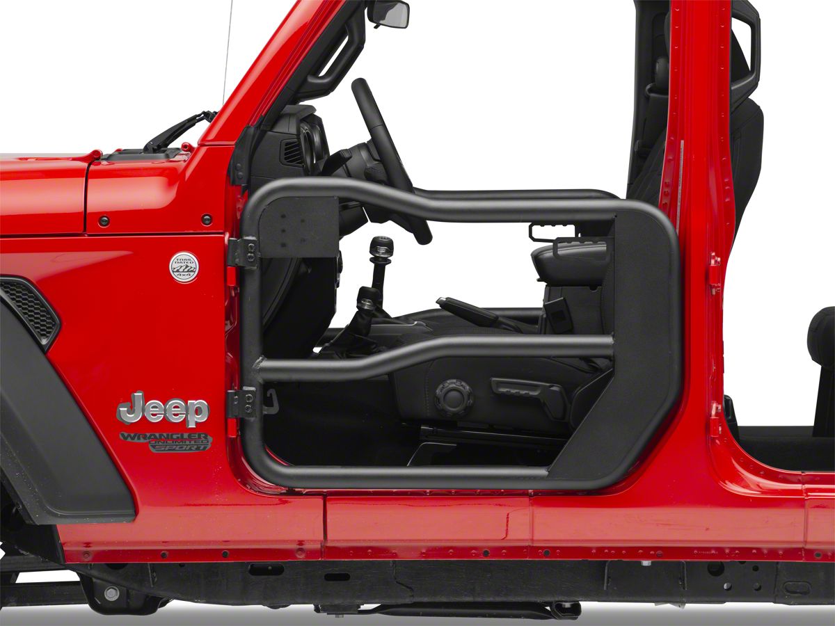 Rugged Ridge Jeep Wrangler Fortis Front Tube Doors  (18-23 Jeep  Wrangler JL) - Free Shipping