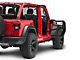 Rugged Ridge Fortis Front Tube Doors (18-24 Jeep Wrangler JL)