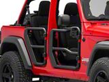 Rugged Ridge Fortis Rear Tube Doors (18-26 Jeep Wrangler JL 4-Door)
