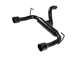Flowmaster Outlaw Axle-Back Exhaust System with Black Tips (18-24 3.6L Jeep Wrangler JL)