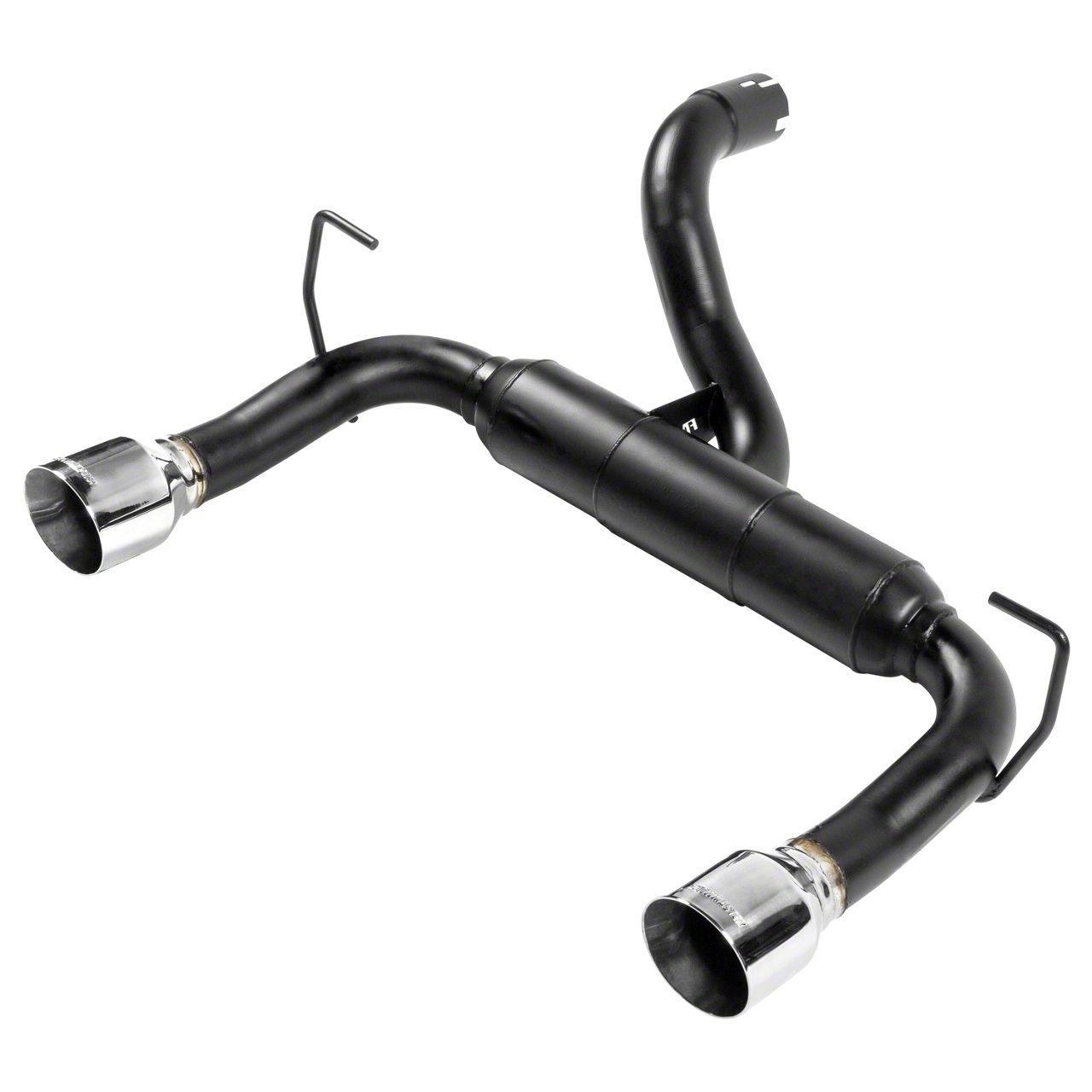 Flowmaster Outlaw Axle-Back Exhaust with Polished Tips (18-23 3.6L Jeep Wrangler JL)
