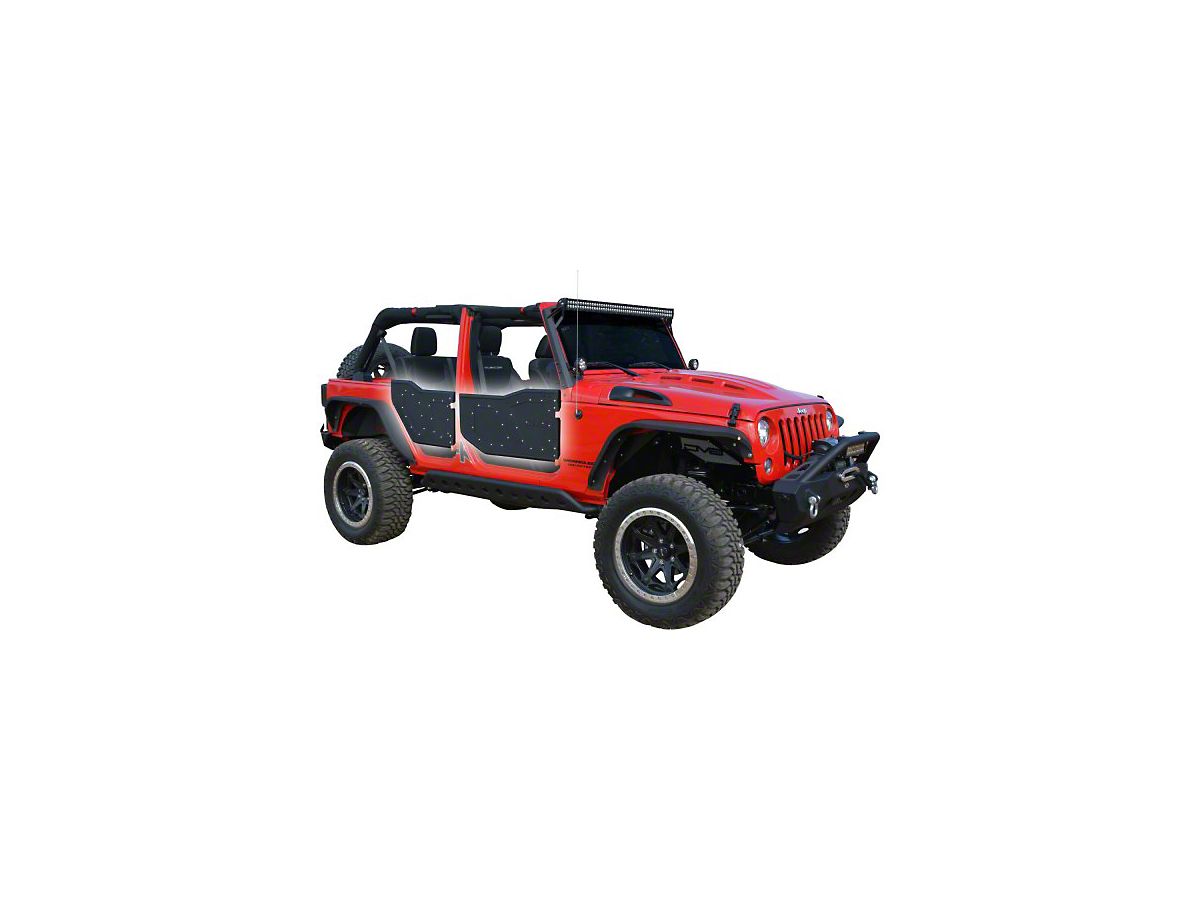 Dv8 Off Road Jeep Wrangler Plated Rock Doors Rdsttb 01 07 18 Jeep
