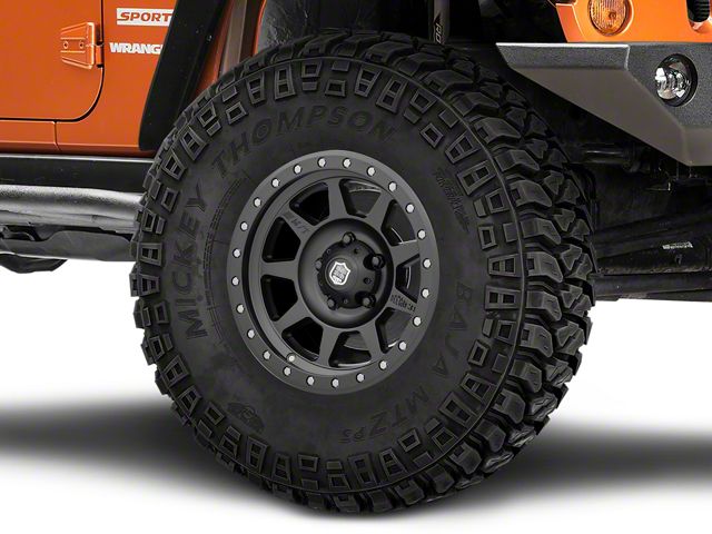 Mickey Thompson Deegan 38 Pro 4 Black Wheels (07-18 Jeep Wrangler JK)