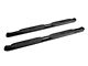 Pro Traxx 4-Inch Oval Side Step Bars; Black (18-24 Jeep Wrangler JL 4-Door)