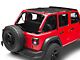 Steinjager Teddy Top Full Length Solar Screen Cover; Black (18-24 Jeep Wrangler JL 4-Door)