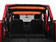Steinjager Teddy Top Full Length Solar Screen Cover; Orange (18-24 Jeep Wrangler JL 4-Door)