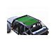 Steinjager Teddy Top Full Length Solar Screen Cover; Green (18-24 Jeep Wrangler JL 4-Door)