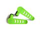 Steinjager Stationary Foot Pegs; Neon Green (18-24 Jeep Wrangler JL)
