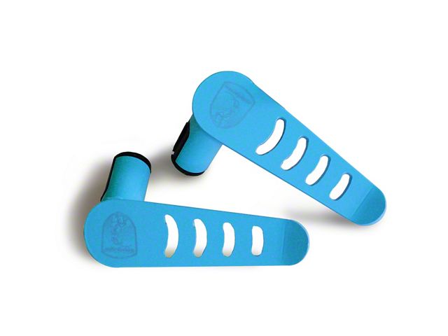 Steinjager Stationary Foot Pegs; Playboy Blue (18-24 Jeep Wrangler JL)