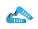 Steinjager Stationary Foot Pegs; Playboy Blue (18-24 Jeep Wrangler JL)